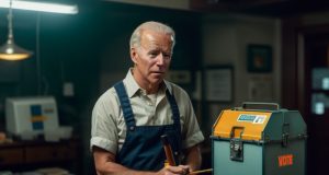 Biden in the Workshop Rigging the 2024 Election
